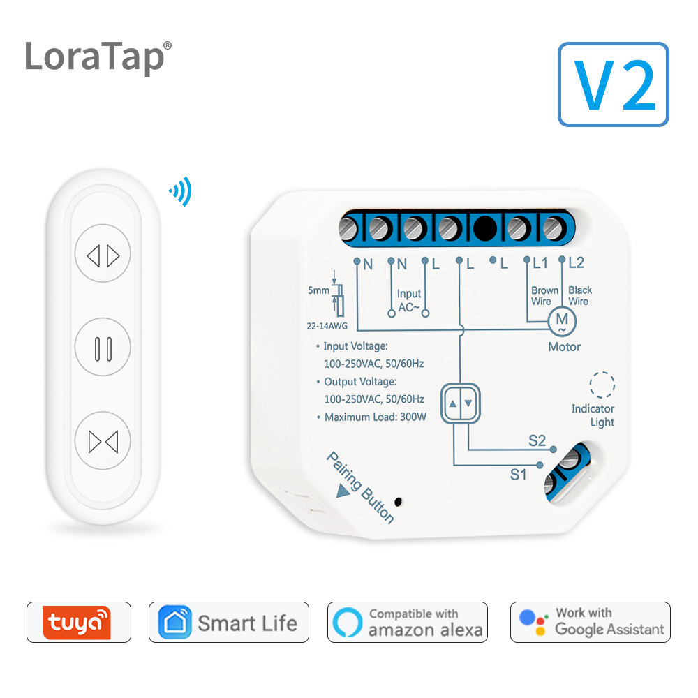 Smart Wifi Touch Schalter Rolladenschalter Wandschalter Vorhang SchalterAPPAlexa